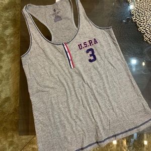 US polo tank top